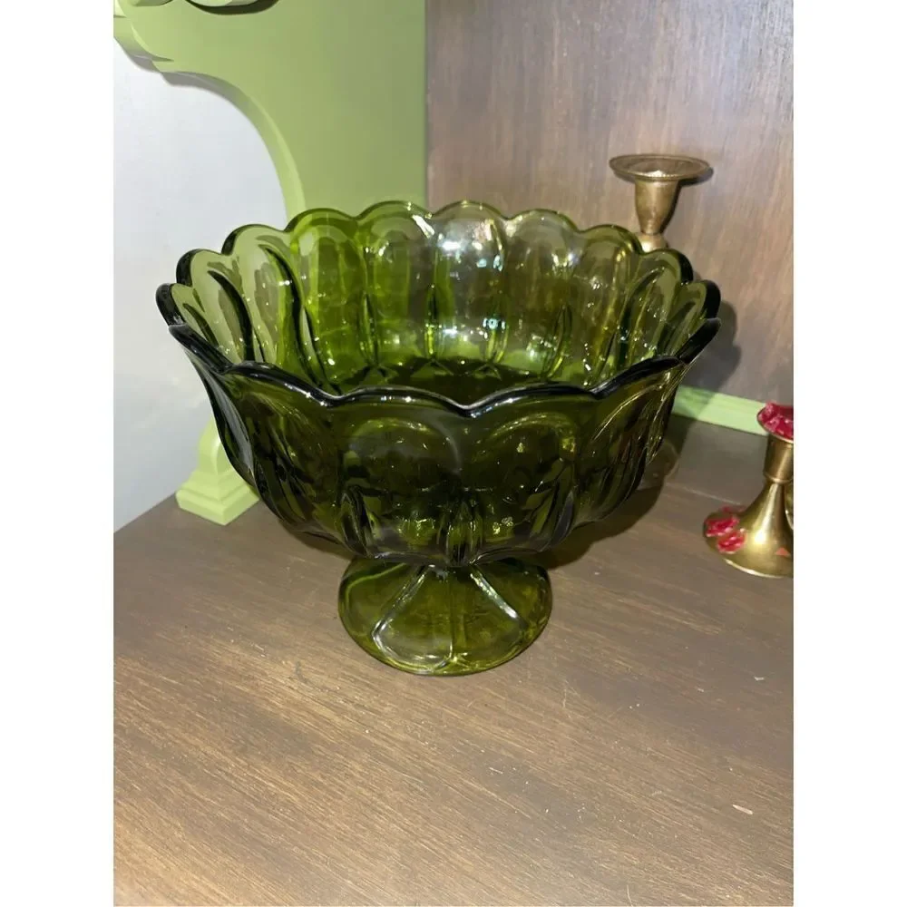 Vintage Anchor Hocking Fairfield Compote